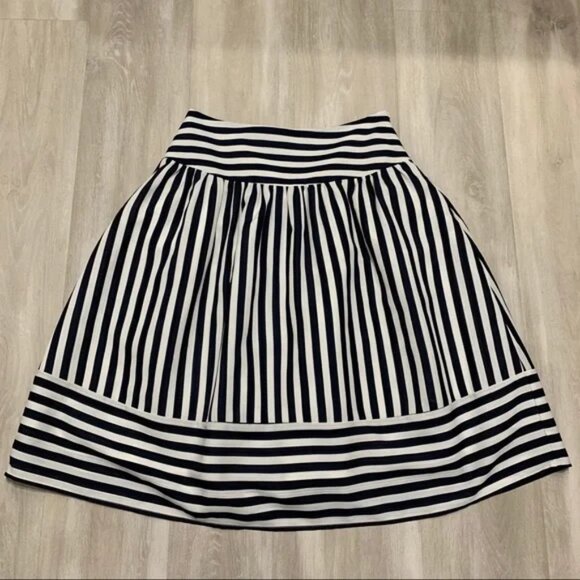 Anthropologie Maeve Striped High Waist Midi Skirt - Picture 5 of 12